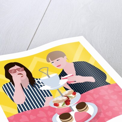 Tea Party, 2017 by Claire Huntley