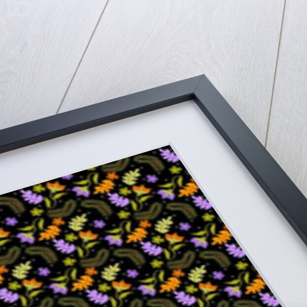 Night Leaves pattern, 2018 by Claire Huntley