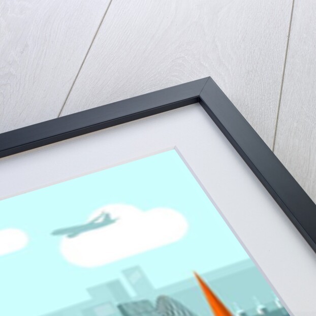 London Landmarks, 2018 by Claire Huntley