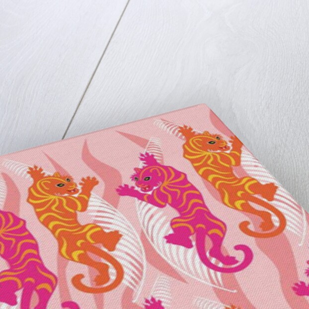 Hot Pink Tiger, 2019 by Claire Huntley