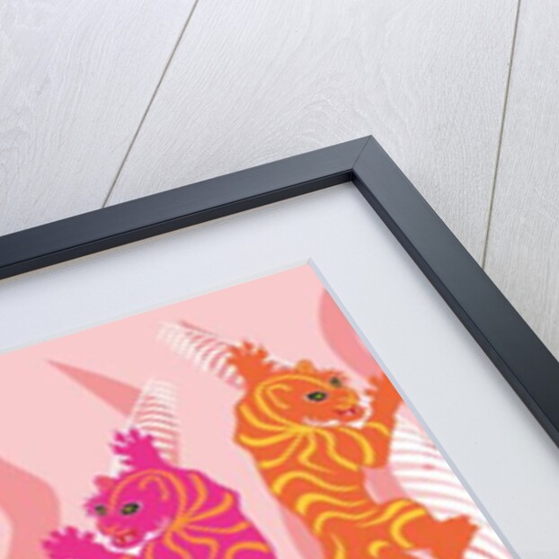 Hot Pink Tiger, 2019 by Claire Huntley
