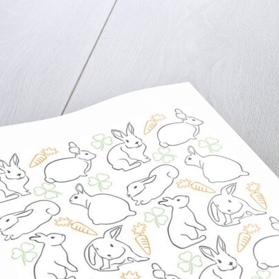 Bunnies, 2019 by Claire Huntley