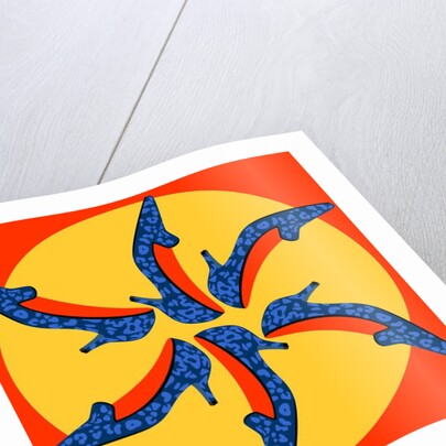 Kitten Heel Wheel, 2018 by Claire Huntley