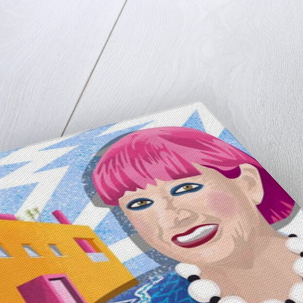 Dame Zandra Rhodes and the Fashion & Textiles Museum in Bermondsey, London, 2020 by Claire Huntley