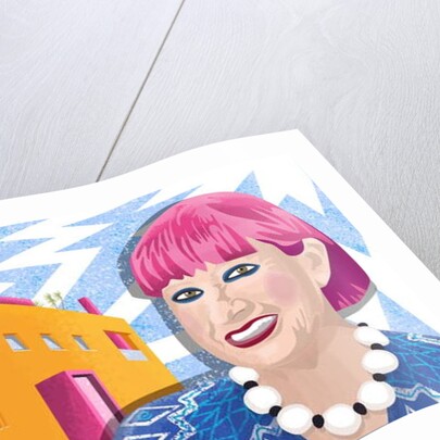 Dame Zandra Rhodes and the Fashion & Textiles Museum in Bermondsey, London, 2020 by Claire Huntley