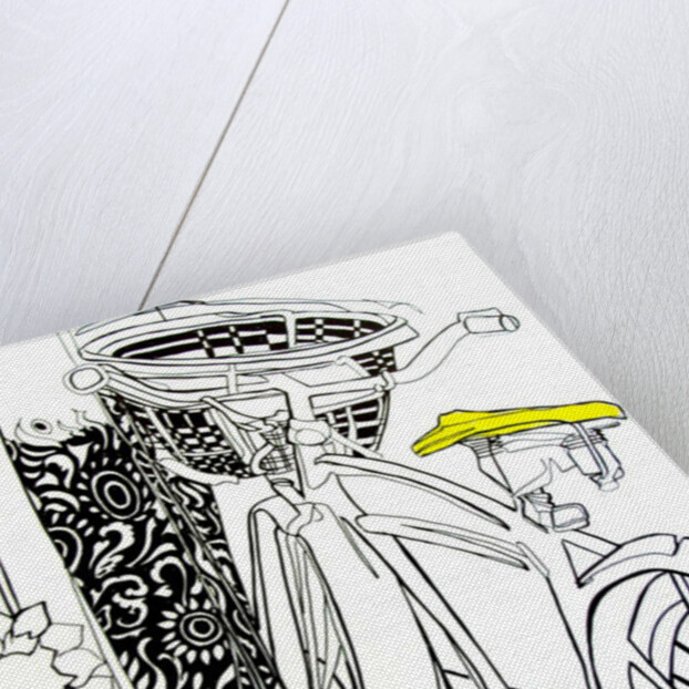 Katie's Bike, 1916 by Linda Arthurs