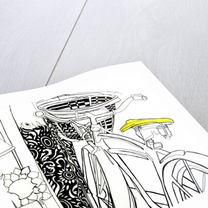 Katie's Bike, 1916 by Linda Arthurs