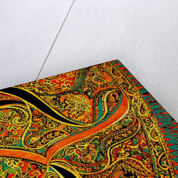 Piasley Scarf upclise, by Linda Arthurs