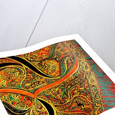 Piasley Scarf upclise, by Linda Arthurs