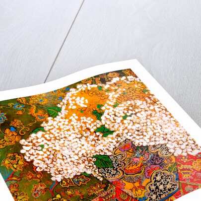 Flowers in Chinese Vase, 2016 by Linda Arthurs