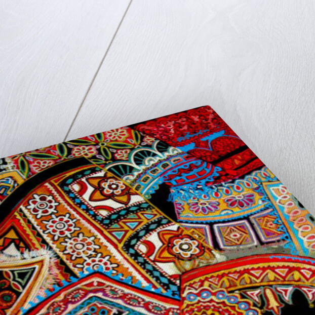 Oriental Fans, 2016 by Linda Arthurs