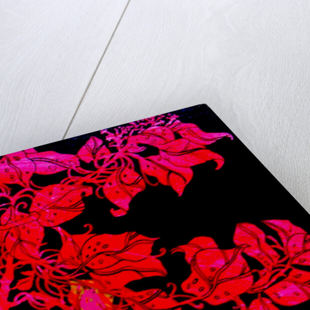 Red for William;s sister, 2017 by Linda Arthurs