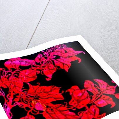 Red for William;s sister, 2017 by Linda Arthurs