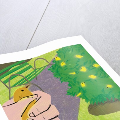 A Bird in the Hand..., 2016 by A.Richard Allen