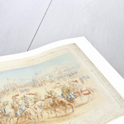 The Melee, 1839 by James Henry Nixon