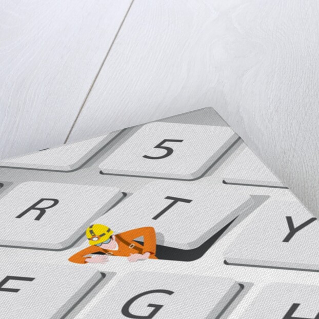 The Keyboard Cleaner, 2023 by Nick Diggory