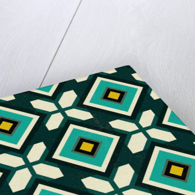 Green Spanish tile, 2018 by Andrew Watson