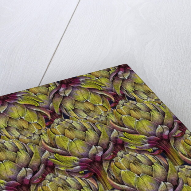 Globe artichoke heads, 2018 by Andrew Watson