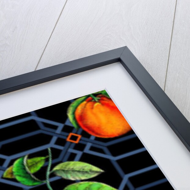 Orange geometric, 2018 by Andrew Watson