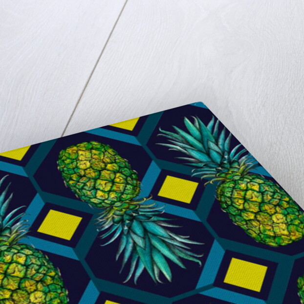 Pineapple geometric tile, 2018 by Andrew Watson