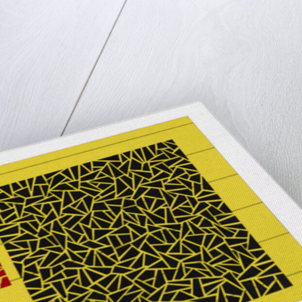 Poise on Yellow Field, 2014 by Alex Dunn