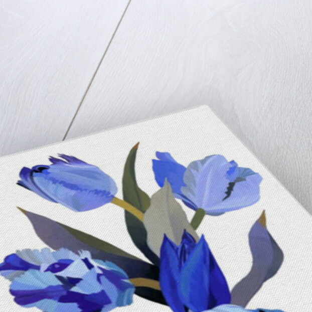 Blue tulip, 2017 by Hiroyuki Izutsu
