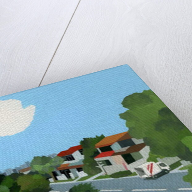 Moving, New town, 2017 by Hiroyuki Izutsu