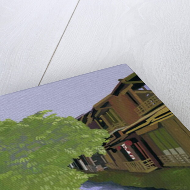 Kyoto Takase River, 2017 by Hiroyuki Izutsu