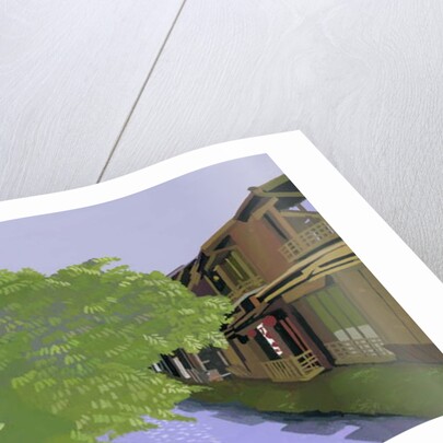 Kyoto Takase River, 2017 by Hiroyuki Izutsu