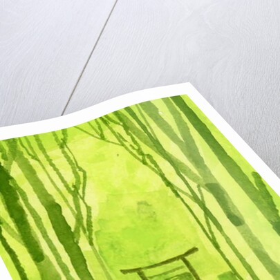 ise shrine; Torii is the entrance to the shrine, 2016 by Hiroyuki Izutsu