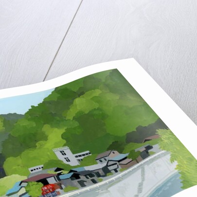 Dining room in the mountain village, 2016 by Hiroyuki Izutsu