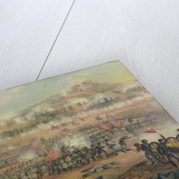 The Battle of Fredericksburg on 13th December 1862 by Frederick Cavada