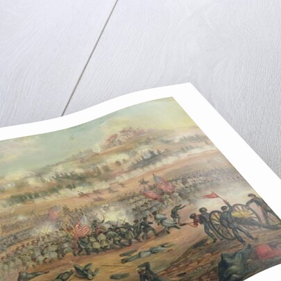 The Battle of Fredericksburg on 13th December 1862 by Frederick Cavada