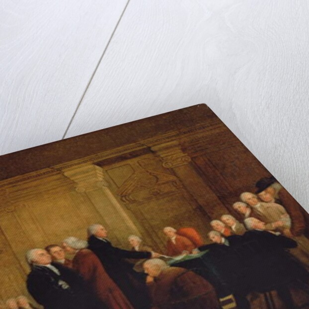 Congress Voting Independence, c.1795-1801 by Robert Edge and Savage Edward (1761-1817) Pine