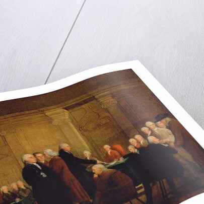 Congress Voting Independence, c.1795-1801 by Robert Edge and Savage Edward (1761-1817) Pine
