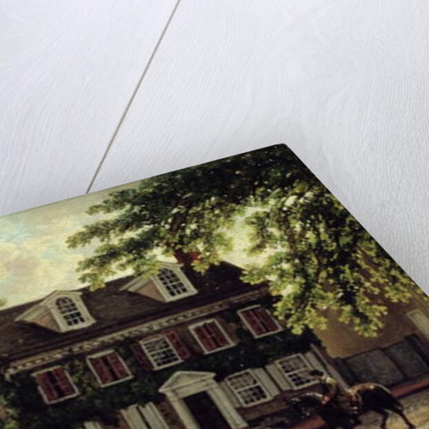 Washington's Residence in Germantown, c.1880 by Isaac Williams