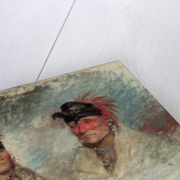 Big Kansas, or Caussetongua, and Sharitarishe, Chief of the Grand Pawnees, 1821 by John Neagle