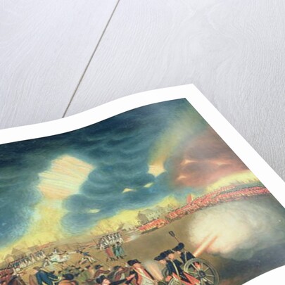 Battle of Princeton on 3rd January 1777 by William Mercer