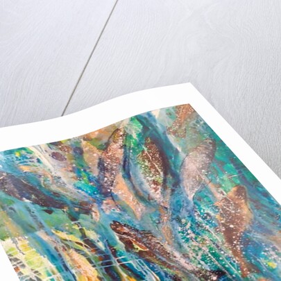 jungle falls, fish, 2019 by jocasta shakespeare