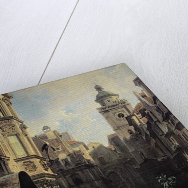 A Good Gossip by Carl Spitzweg