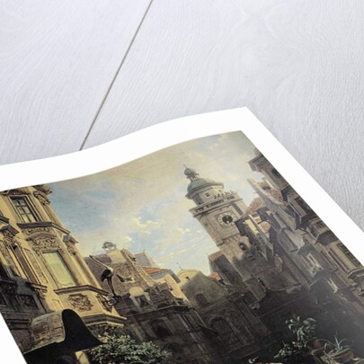 A Good Gossip by Carl Spitzweg