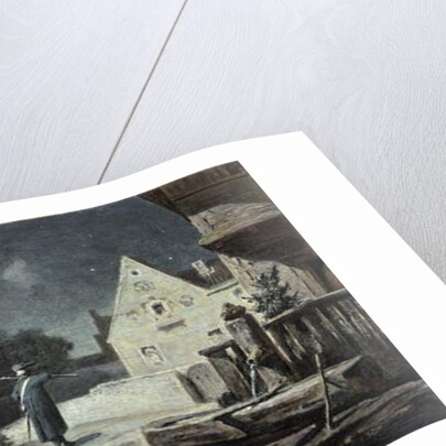 The Night Watchman by Carl Spitzweg