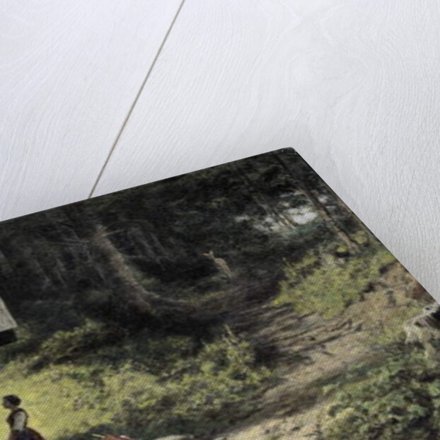 Chapel in the Woods by Carl Spitzweg