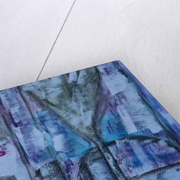 Impression Greek yard and house, Skyros, 2017 by Cosima Duggal