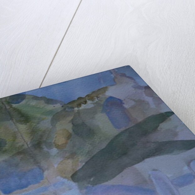 Greek mountain view by Cosima Duggal