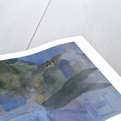 Greek mountain view by Cosima Duggal