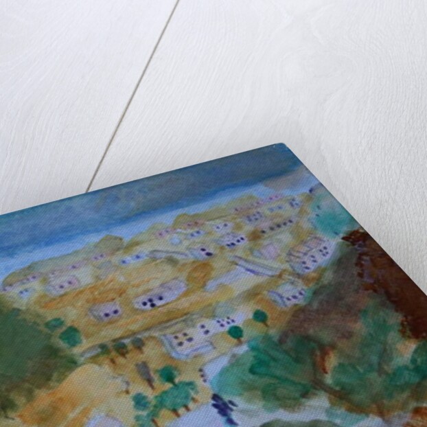 Skyros seaview from terrace, 2017 by Cosima Duggal