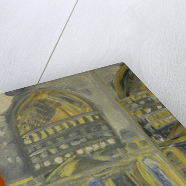 St Paul's Cathedral reflected, 2015 by Cosima Duggal