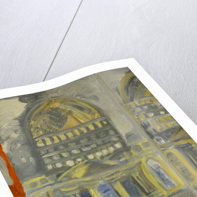 St Paul's Cathedral reflected, 2015 by Cosima Duggal