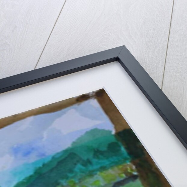 View of fields from window, 2009 by Cosima Duggal